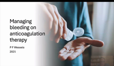 Managing bleeding in a patient...