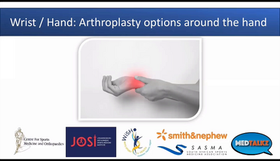 Panel Discussion - Wrist and H...