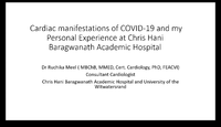 Cardiac Manifestations of COVI...