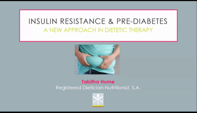 Insulin Resistance and Pre-diabetes - Part 1...