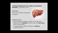 Nutrition therapy in hepatic failure...