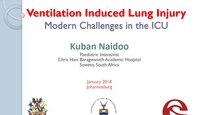 Ventilation induced lung injury...