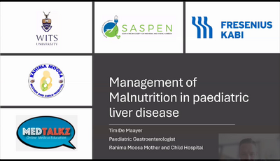 Paediatric Malnutrition...