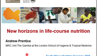 New horizons in life-course nutrition...