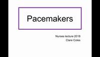 Pacemakers in anaesthesia...