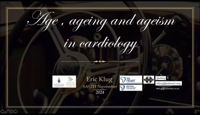 Age, Aging and Ageism in Cardiology...