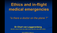 Ethics and in flight medical e...