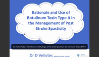 Rationale and Use of Botulinum...