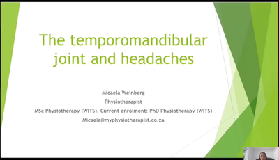 Latest evidence on Temporomandibular disease and headaches...